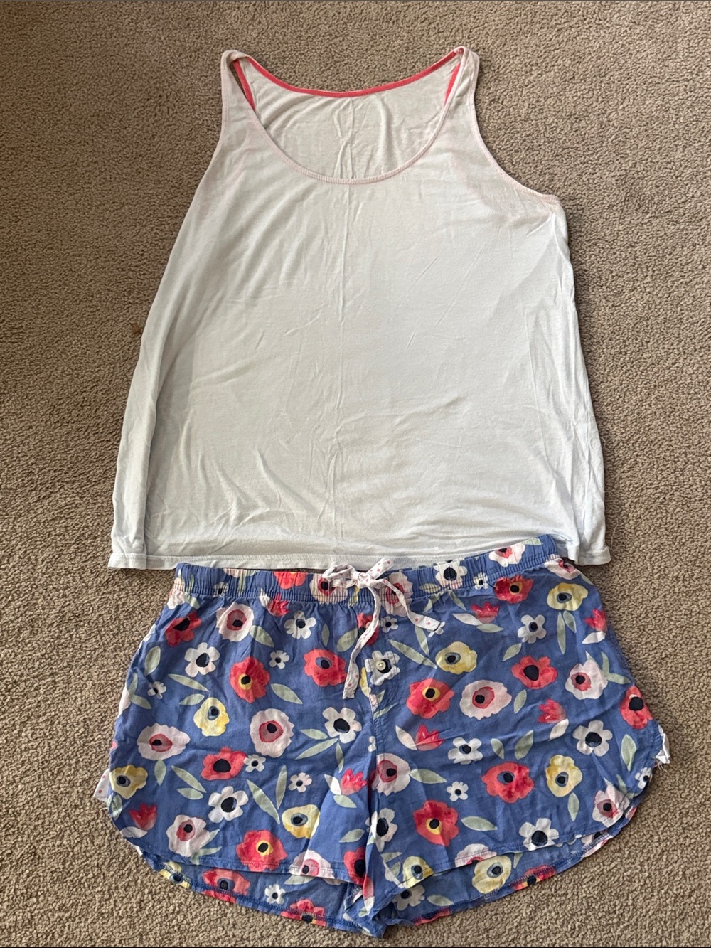 Gilligan & O’Malley Women’s Floral Sleep Shorts Set! - Picture 2 of 11
